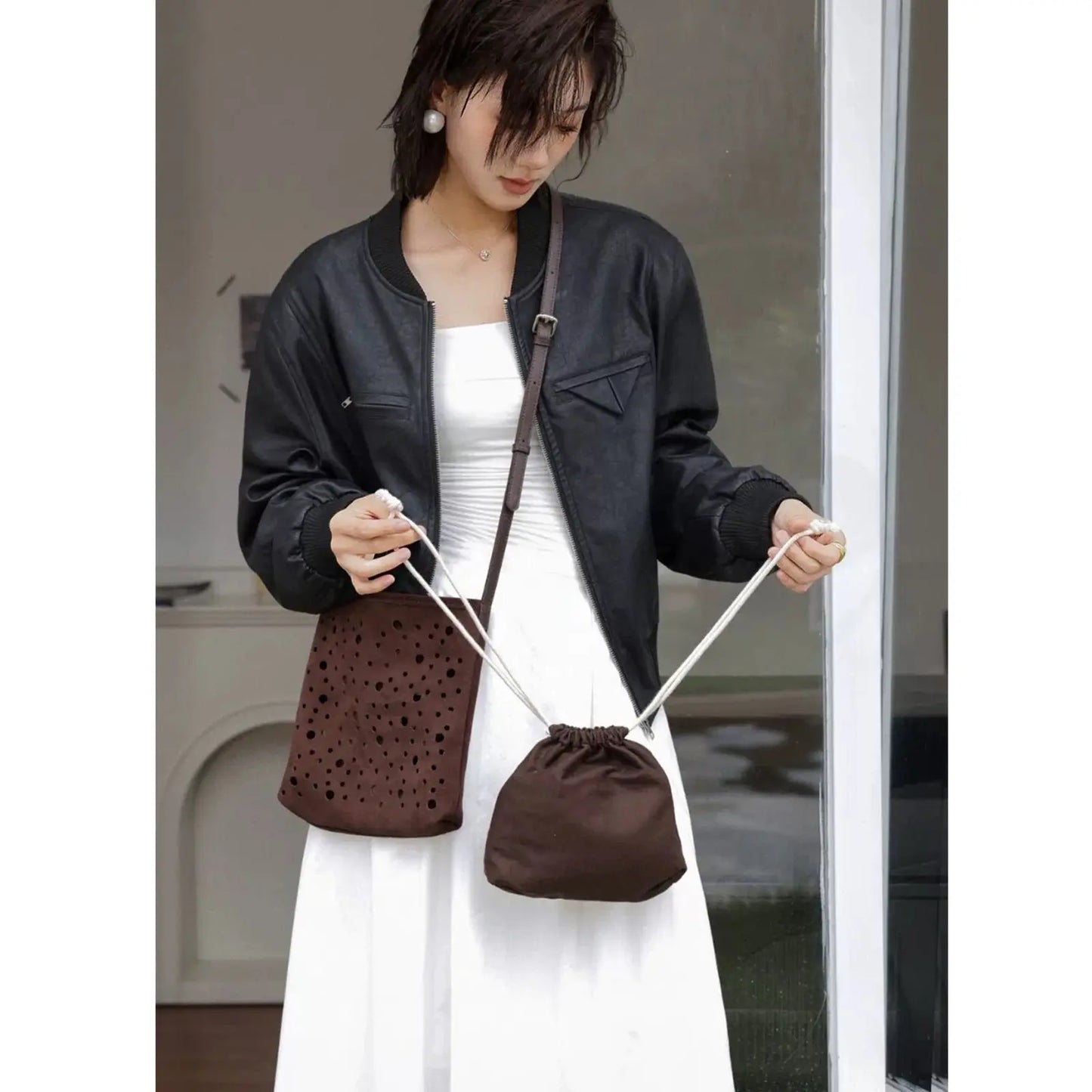 Camelia en Cuir UniversBags