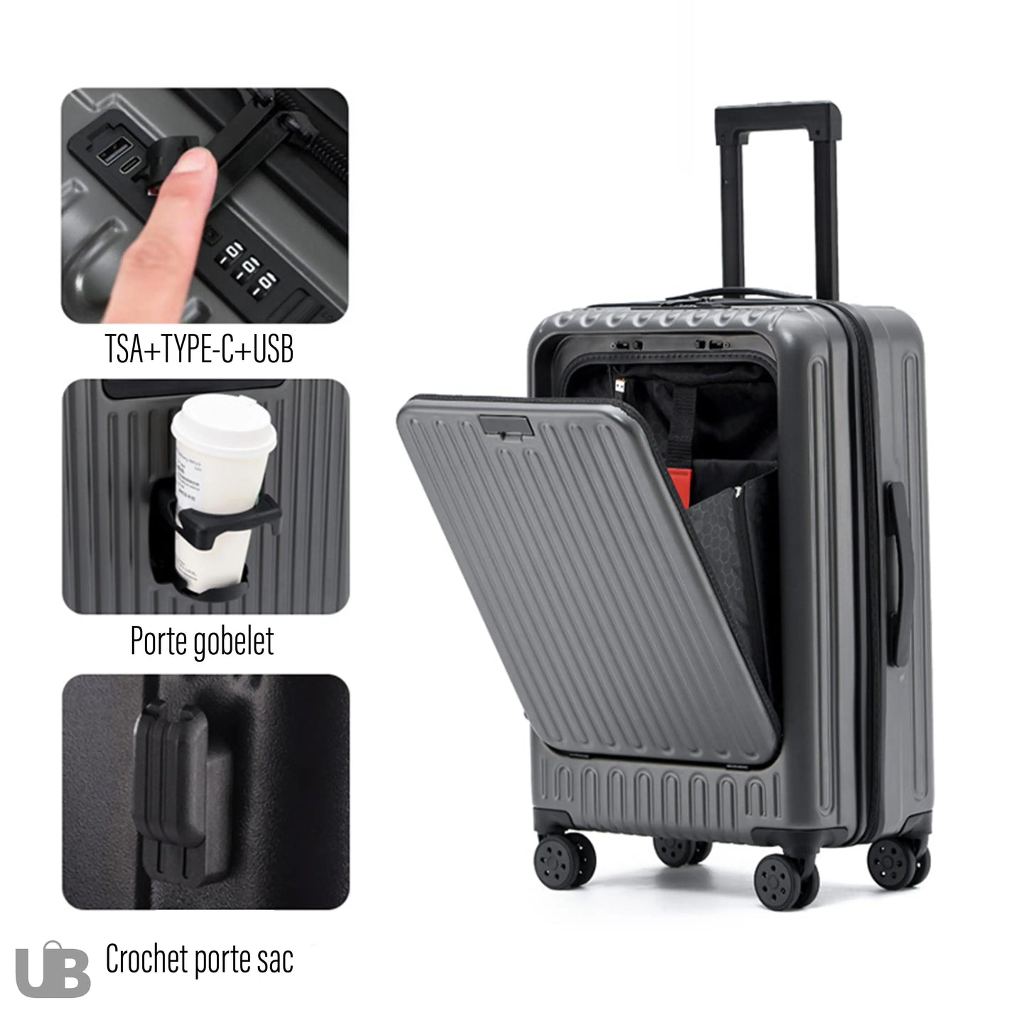Valise Trolley Business - UniversBags