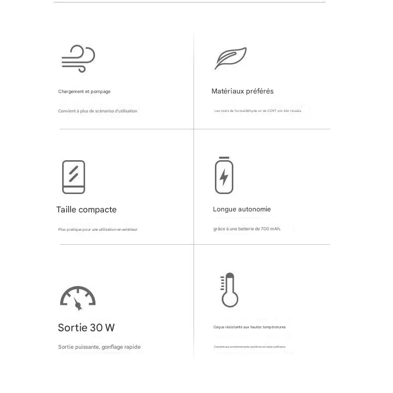 Détails de Pompe Atlas Air