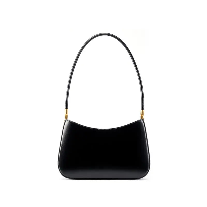 Sac aisselle sac à main en cuir premium, modèle Jade, sans logo apparent