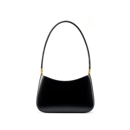 Sac aisselle sac à main en cuir premium, modèle Jade, sans logo apparent