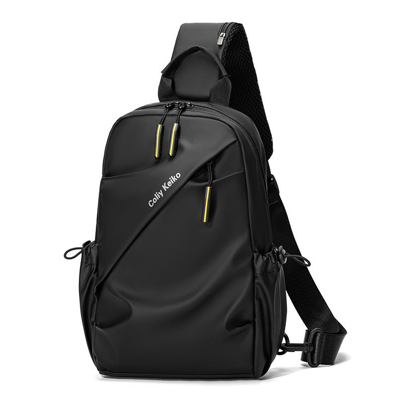 Sac bandoulière Coliy Keiko en PU, à rangements multiples