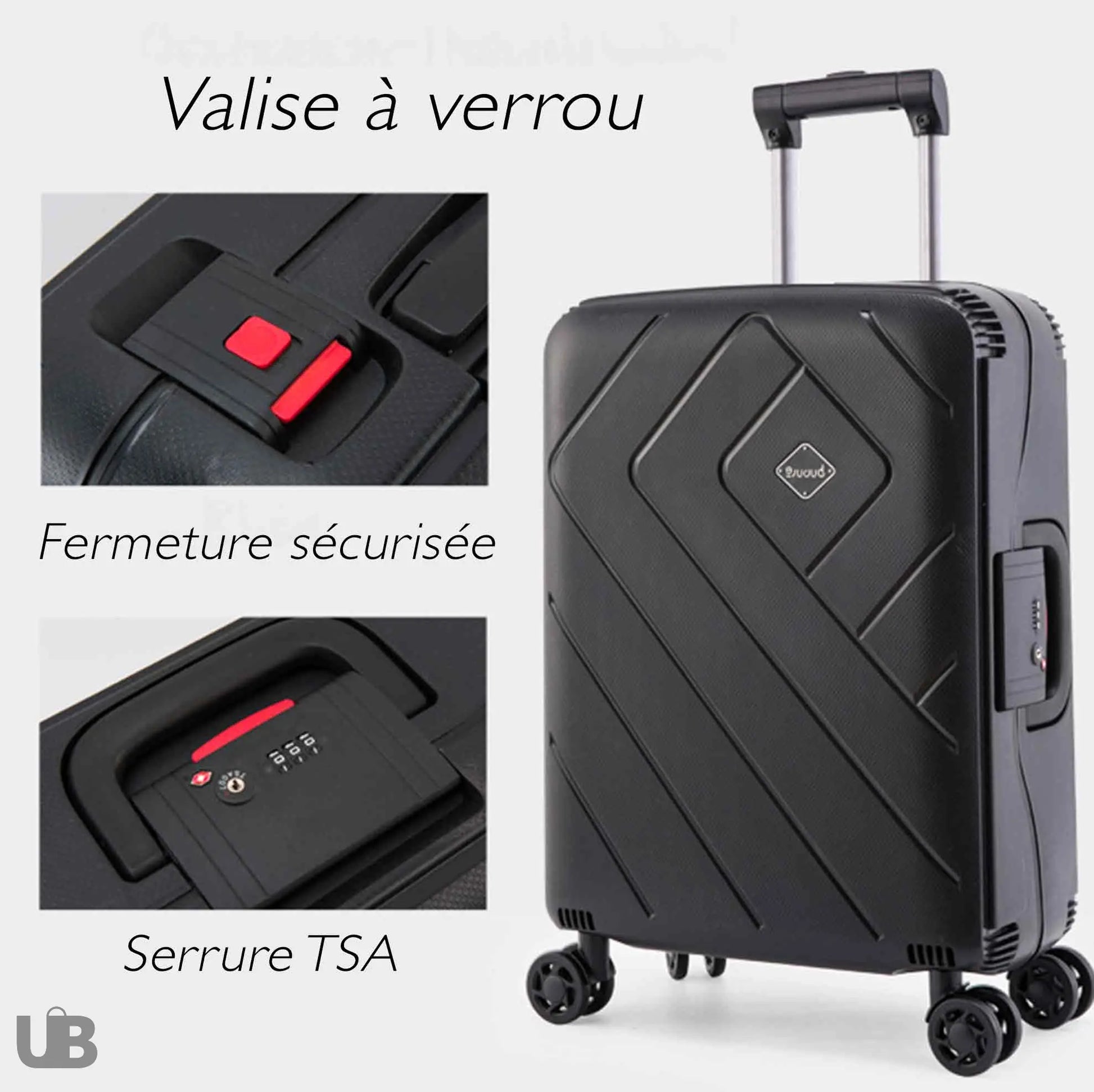 Valise Trolley Sahara en PP UniversBags