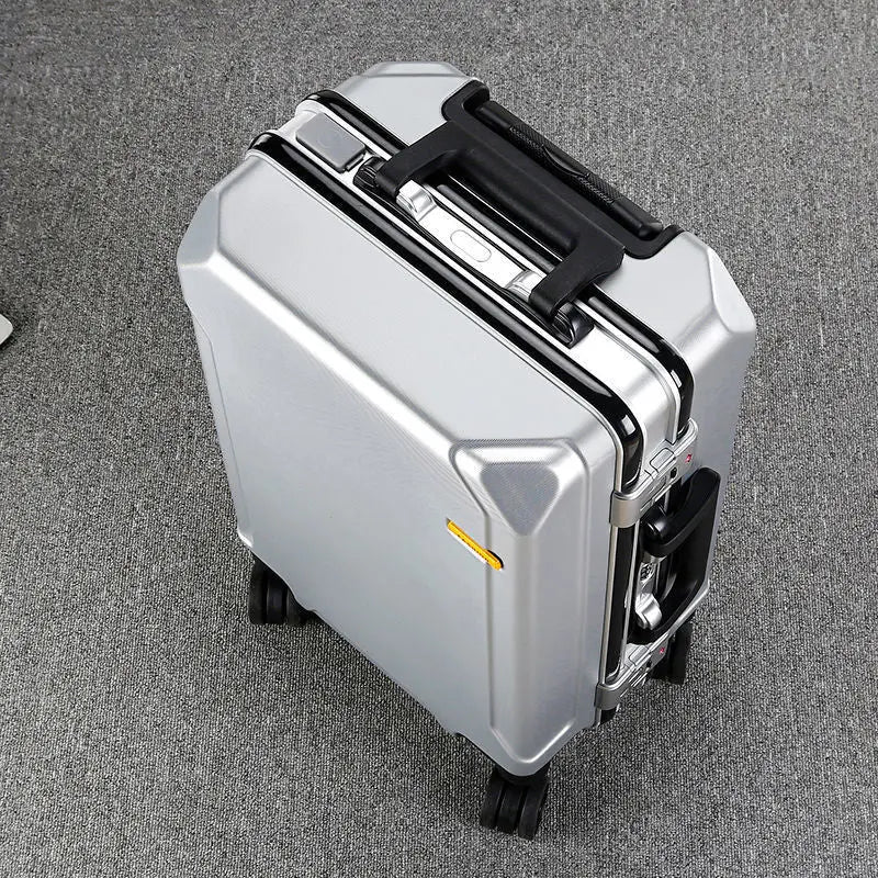 Valises à cadre en aluminium, valises à tramway, valises universelles unisexes à roues, nouveaux modèles, valises de chariot, étuis de mots de passe professionnels UniversBags