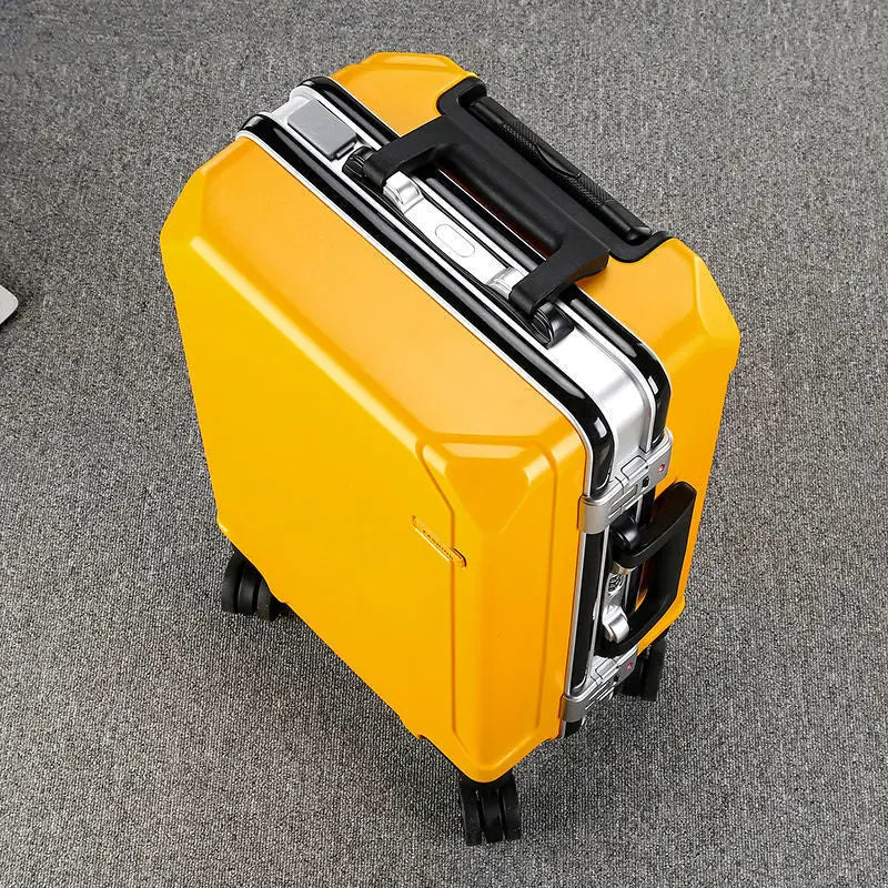 Valises à cadre en aluminium, valises à tramway, valises universelles unisexes à roues, nouveaux modèles, valises de chariot, étuis de mots de passe professionnels UniversBags