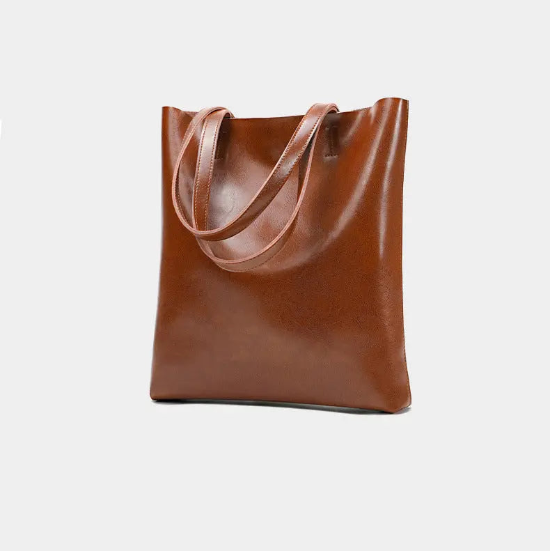 Image supplémentaire de Sac fourre-tout Luanda en cuir ciré à l'huile