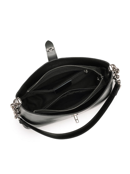 Intérieur du sac Fanny avec fermeture zippée et poche intérieure