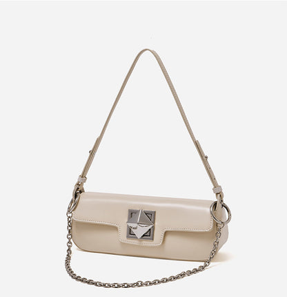 Sac Monica crème vu de trois quarts