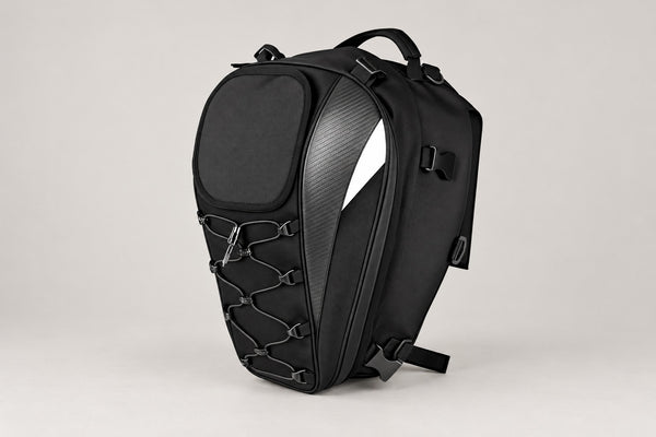 Sac de selle moto extensible WT2014, 25 à 38 L