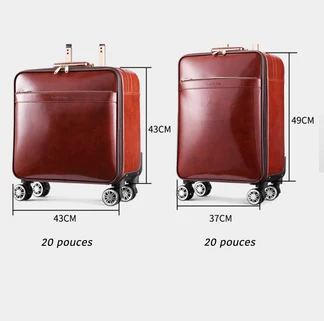 Valise Prestige Voyager Cuir - UniversBags