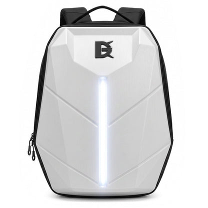 Sac à dos Striking blanc avec bande LED blanche