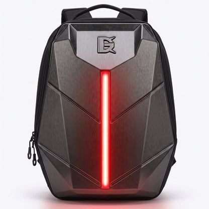 Sac à dos Striking gris avec bande LED rouge