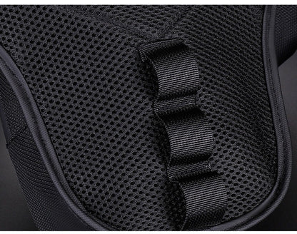 Face arrière en maille et passants de la sacoche de jambe TAKEZERO