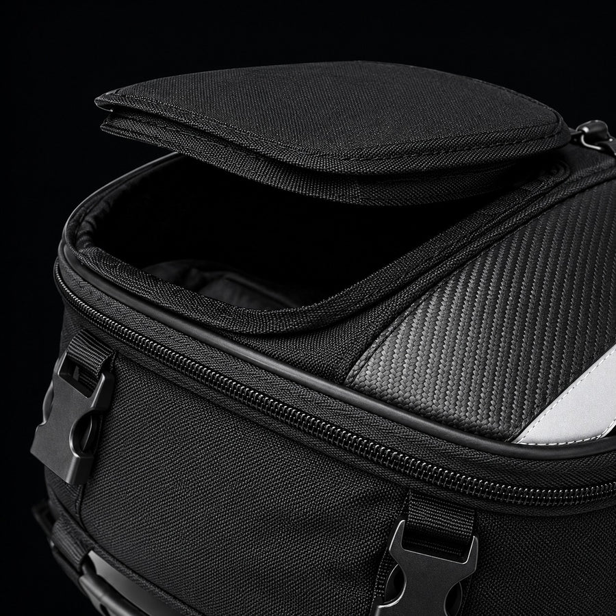Ouverture du rabat supérieur et intérieur du sac WT2014